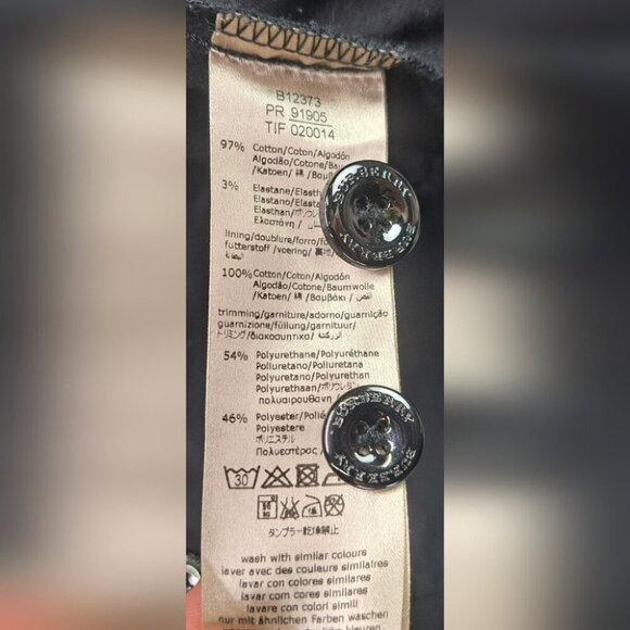 Burberry Girls Dress Belted Check Pattern Pleated Trench Size 10Y / 138 cm - Picture 10 of 12